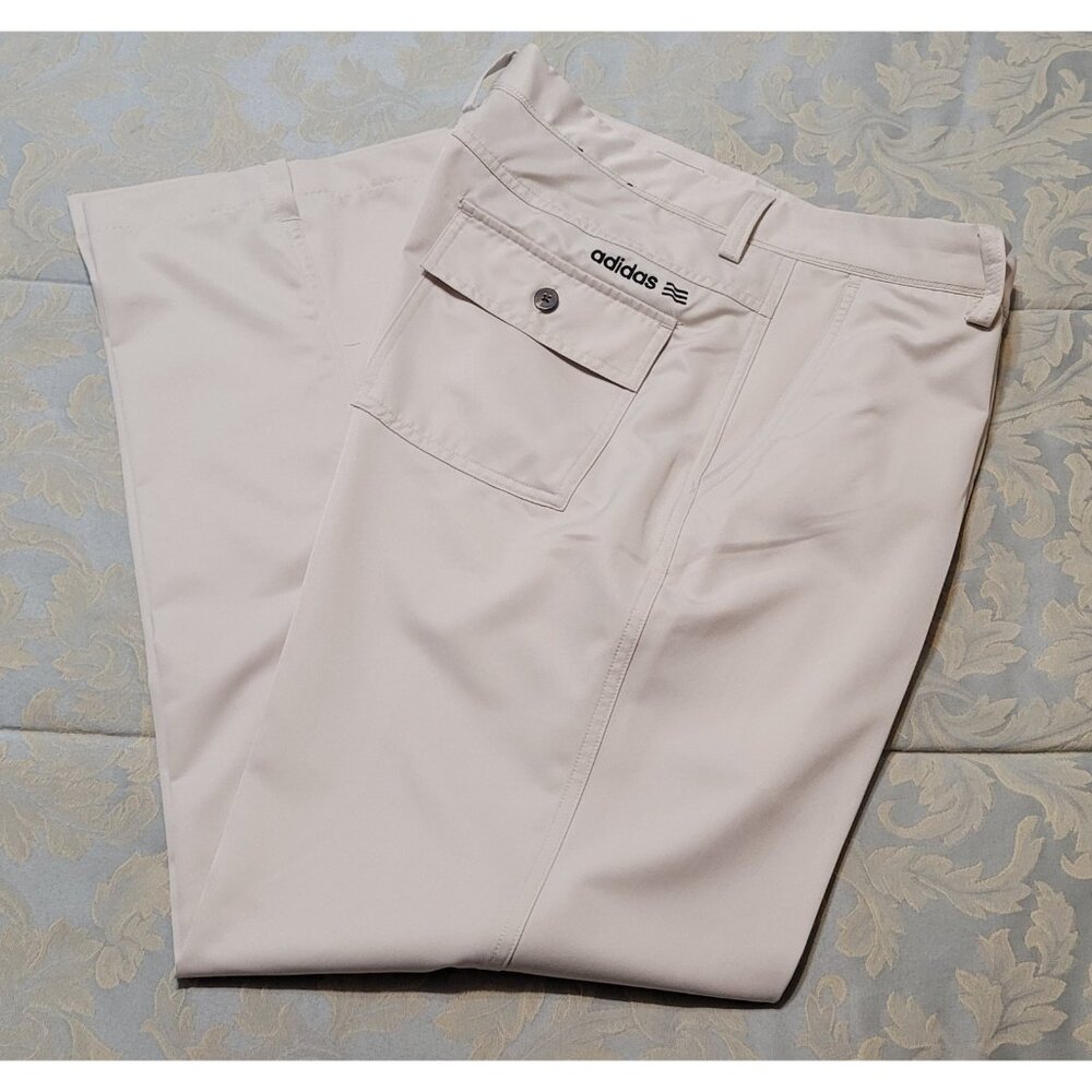 Adidas Clima Lite Mens Golf Pants Size 32X30 Beige - NWOT